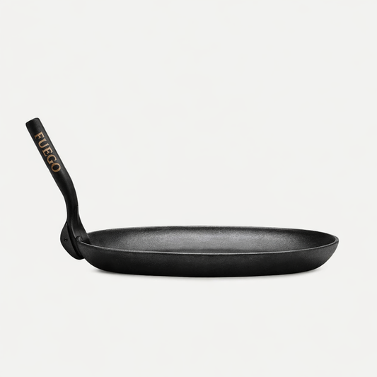 Poêle à Pizza en Fonte – Plaque de Cuisson pour Four – Fonte Épaisse Haute Température